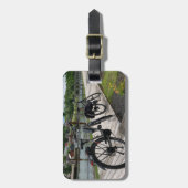 Toerisme op het Bagagelabel van fietsen (Voorkant verticaal)
