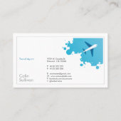 Toerisme | Reisagent Visitekaartje (Achterkant)