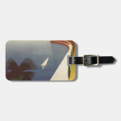 Toerisme van het  meer van Garda Riva Torbole Ital Bagagelabel (Voorkant horizontaal)