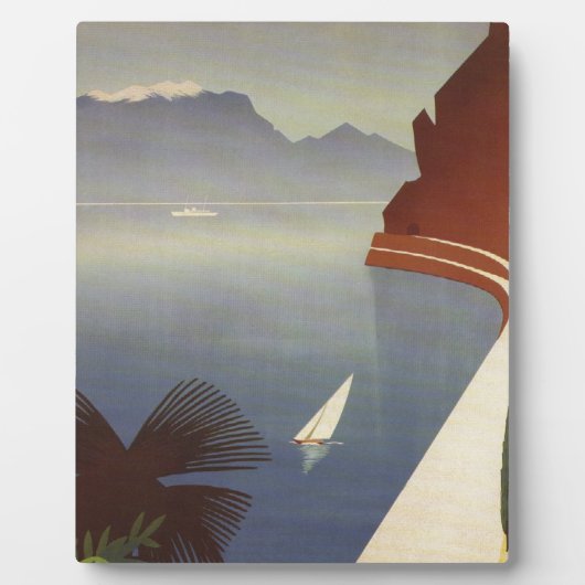 Toerisme van het  meer van Garda Riva Torbole Ital Fotoplaat (Voorkant)