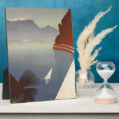 Toerisme van het  meer van Garda Riva Torbole Ital Fotoplaat (Zijkant)