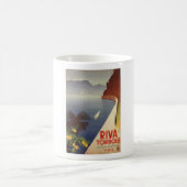 Toerisme van het meer van Garda Riva Torbole Ital Koffiemok (Center)