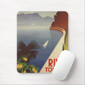 Toerisme van het  meer van Garda Riva Torbole Ital Muismat (Met muis)