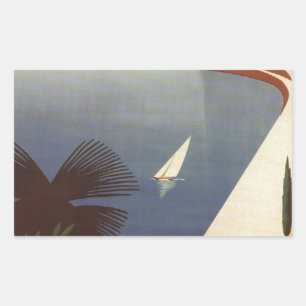 Toerisme van het meer van Garda Riva Torbole Ital Rechthoekige Sticker