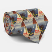 Toerisme van het  meer van Garda Riva Torbole Ital Stropdas (Opgerold)