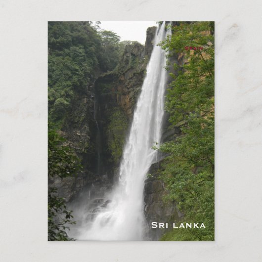 Toerisme voor reizen vanuit Sri Lanka Briefkaart (Voorkant)