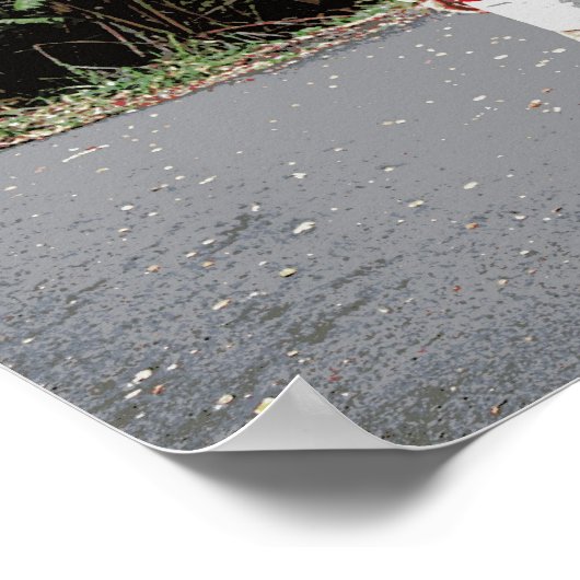 Toerist in het Shirt Hawaiian Poster (Hoek)