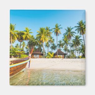 Toerist Resort's Bungalows op het strand Thailan Magneet