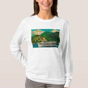 Toerist Steamer op het Diablomeer, Skagit T-shirt