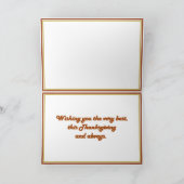 Toerist van Turkije op vakantie Feestdagen Kaart (Binnen)