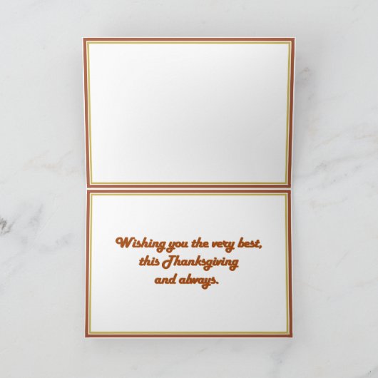 Toerist van Turkije op vakantie Feestdagen Kaart (Binnen)