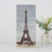  toeristen die in de Eiffeltoren in Parijs reizen (Staand voorkant)