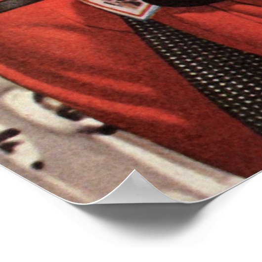 toeristen die in de Eiffeltoren in Parijs reizen Poster (Hoek)