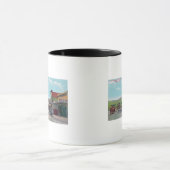 Toeristen die vertrekken voor Tijuana Scene Mok (Midden)