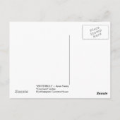 Toeristen in het douane-huis briefkaart (Achterkant)