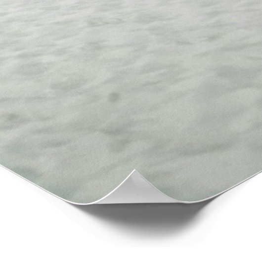 Toeristen lopen op het strand van Cancun Poster (Hoek)