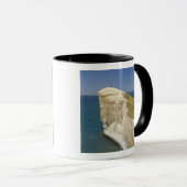 Toeristen op de kliptop bij Tunnelstrand Mok (Voorkant rechts)