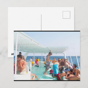 Toeristen van de Rode Zee Briefkaart
