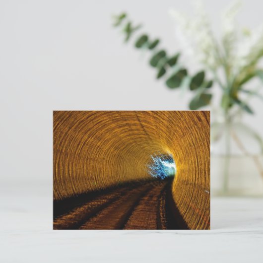 toeristentunnel in Bund Briefkaart (Staand voorkant)