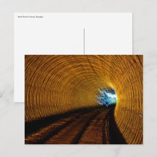 toeristentunnel in Bund Briefkaart (Voorkant / Achterkant)