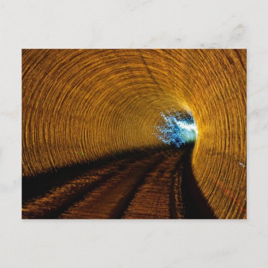 toeristentunnel in Bund Briefkaart (Voorkant)