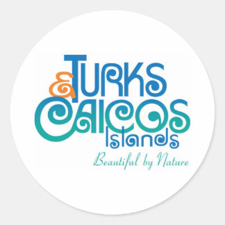 Toeristisch bestuur ronde sticker