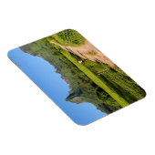 Toeristisch fietsen op Moorea rechthoekige magneet (Rechterzijde)