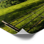 Toeristisch fietsen op tropisch poster (Hoek)