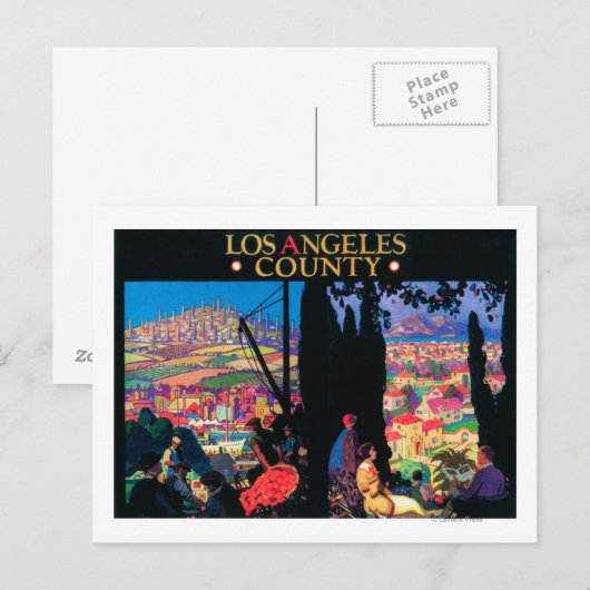 Toeristisch Poster # 2 Briefkaart (Voorkant / Achterkant)