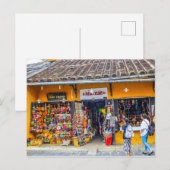 Toeristisch winkeltje in Hoi An, Vietnam Briefkaart (Voorkant / Achterkant)