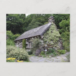 Toeristische aantrekkingskracht in Wales Ugly Hous Briefkaart