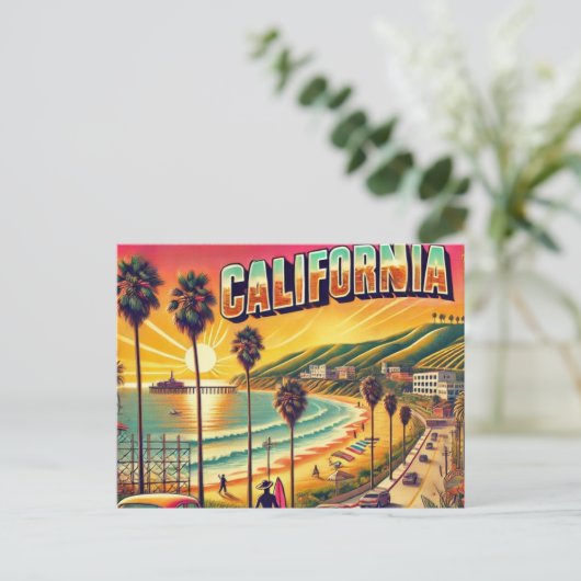 Toeristische attractie in Californië Briefkaart (Staand voorkant)