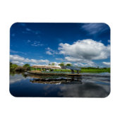 Toeristische bootreflectie magneet (Horizontaal)