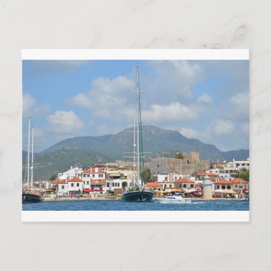 Toeristische boten in Turkije Briefkaart (Voorkant)