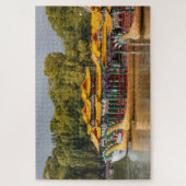Toeristische drakenboten | Kunmingmeer Legpuzzel (Verticaal)