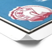 Toeristische kaart van Taiwan met geselecteerde pl Poster (Hoek)