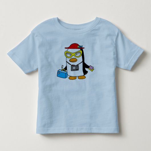 toeristische pinguïn kinder shirts (Voorkant)