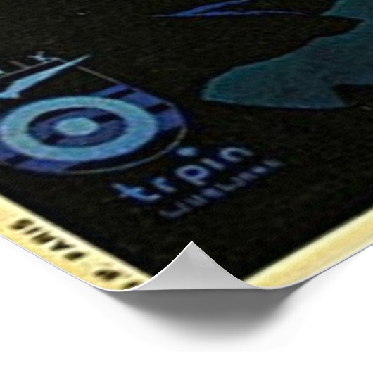  toeristische reiskunst uit 1930 in Joegoslavië Poster (Hoek)