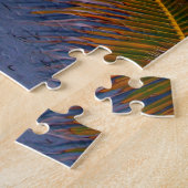 Toeristische richtingbord Belize. Legpuzzel (Zijkant)