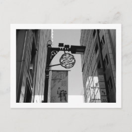 Toeristische straatverlichting in Tokio: Ginza Briefkaart