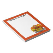 Toeristische Thanksgiving Turkije Notitieblok (Schuin)