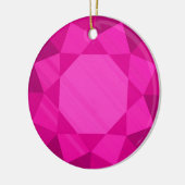 Toermalijn edelsteen / Jewel Graphic Afbeelding Keramisch Ornament (Links)