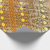 Toermalijn gedoogdiagonaal cadeaupapier (Hoek)