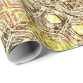 Toermalijn gedoogdiagonaal cadeaupapier (Rol Hoek)