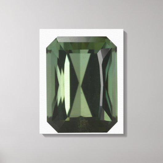 Toermalijn juweeltje, 3 canvas afdruk (Voorkant)