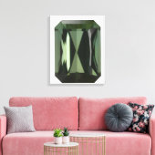 Toermalijn juweeltje, 3 canvas afdruk (Insitu (Woonkamer))