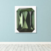 Toermalijn juweeltje, 3 canvas afdruk (Insitu (Houten vloer))
