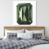 Toermalijn juweeltje, 3 canvas afdruk (Insitu (Slaapkamer))