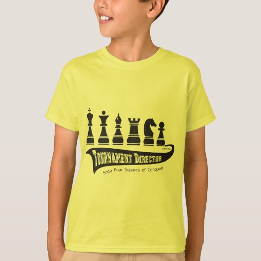 Toernament Director, Chess shirt (Voorkant)