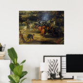 Toernooi bij de grachten van het Château de Steen Poster (Thuiskantoor)